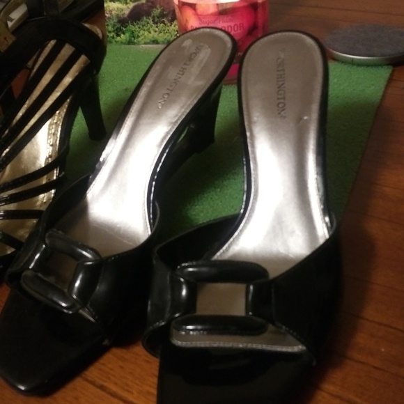2 pair of Black heels - Picture 3 of 4